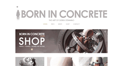 Desktop Screenshot of borninconcrete.com